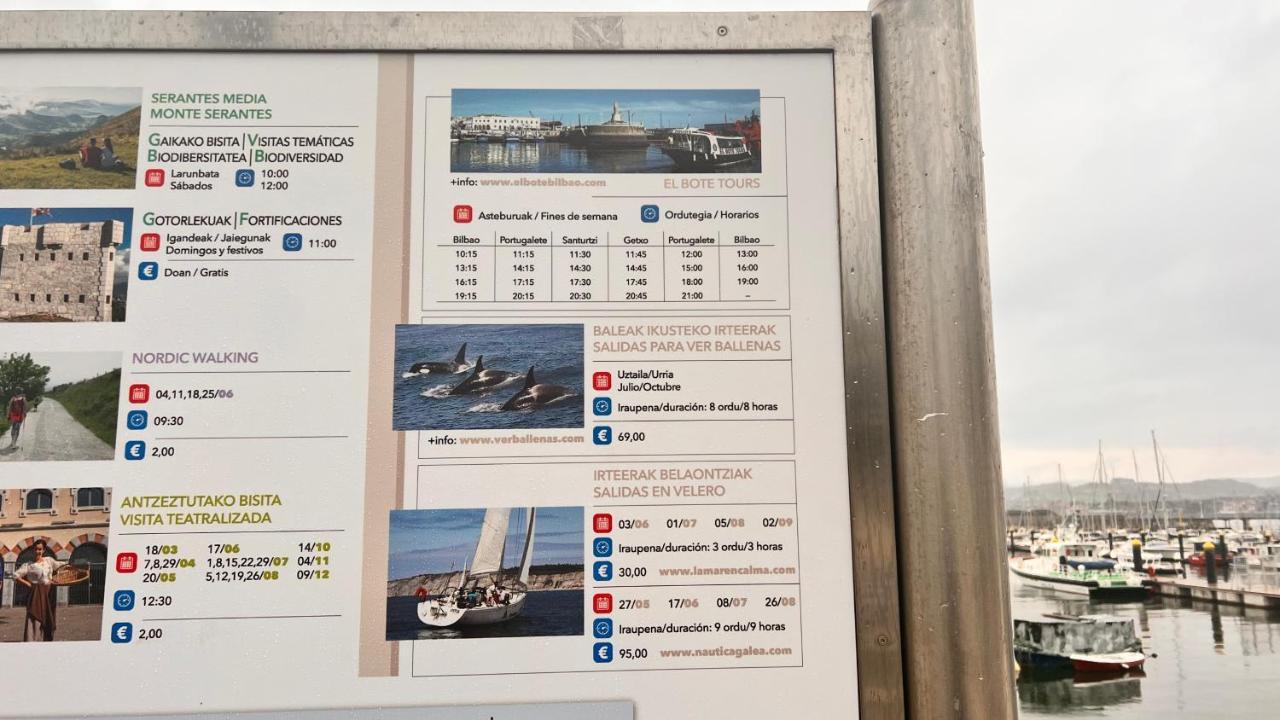 Exclusivo "Gran Bilbao" Suite Deluxe Parking Opcional Santurtzi Exterior foto